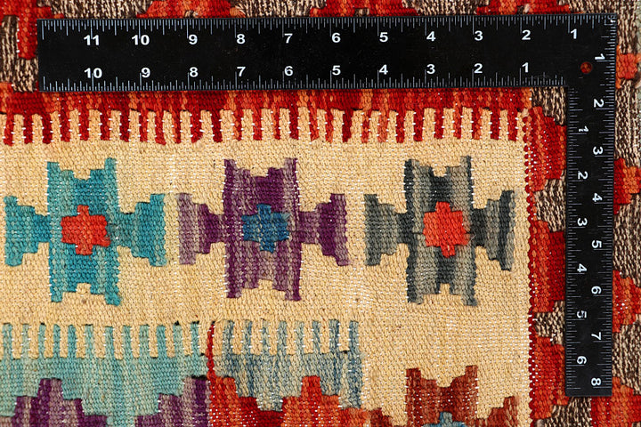 Multi Colored Kilim 5' 6 x 8' - No. 66848 - ALRUG Rug Store