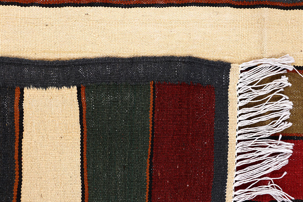 Multi Colored Kilim 4' 10 x 8' 2 - No. 66849 - ALRUG Rug Store