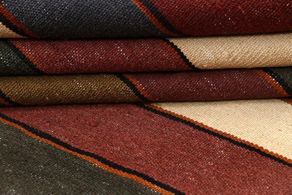 Multi Colored Kilim 4' 11 x 8' 1 - No. 66851 - ALRUG Rug Store