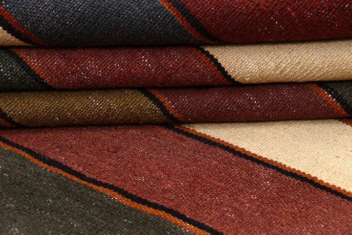 Multi Colored Kilim 4' 11 x 8' 1 - No. 66851 - ALRUG Rug Store