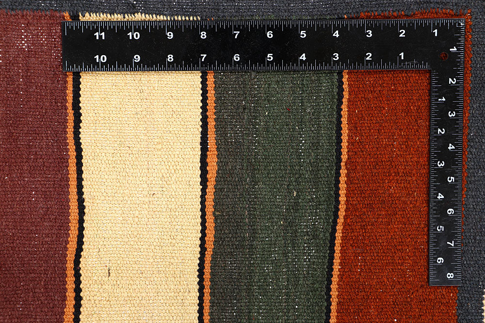 Multi Colored Kilim 4' 11 x 8' 1 - No. 66851 - ALRUG Rug Store