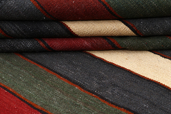 Multi Colored Kilim 5' x 8' - No. 66852 - ALRUG Rug Store