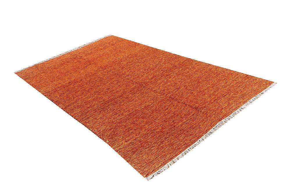 Multi Colored Kilim 4' 7 x 8' - No. 66853 - ALRUG Rug Store