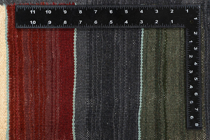 Multi Colored Kilim 4' 10 x 8' 2 - No. 66857 - ALRUG Rug Store