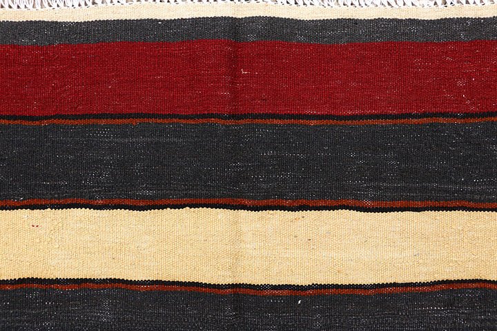 Multi Colored Kilim 4' 11 x 8' 1 - No. 66858 - ALRUG Rug Store