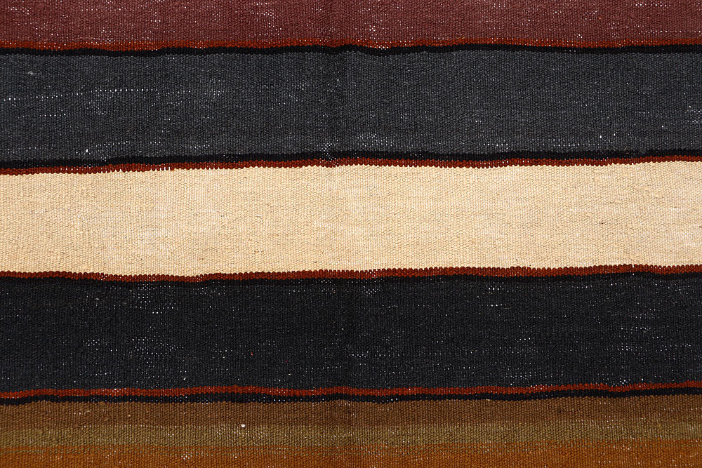 Multi Colored Kilim 4' 11 x 8' 1 - No. 66858 - ALRUG Rug Store