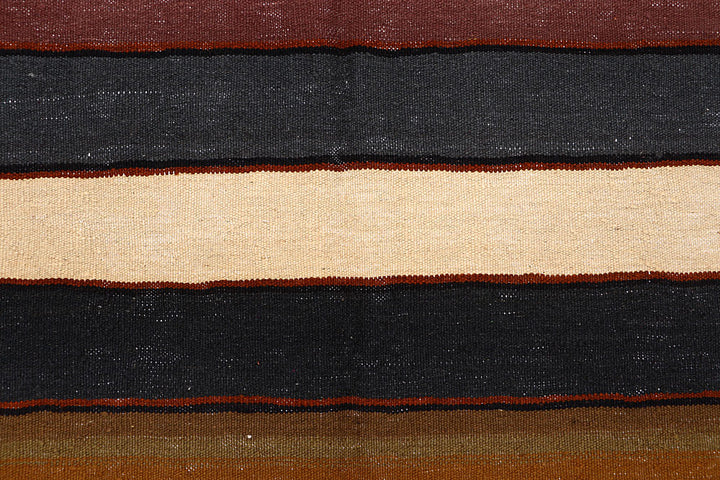 Multi Colored Kilim 4' 11 x 8' 1 - No. 66858 - ALRUG Rug Store