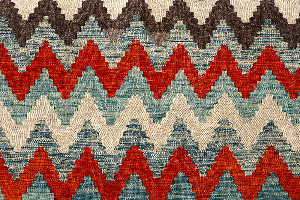 Multi Colored Kilim 5' 10 x 7' 11 - No. 66860 - ALRUG Rug Store