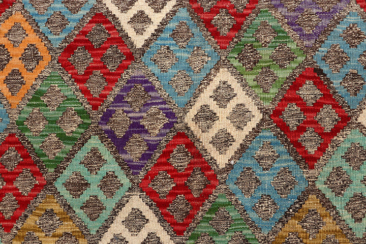 Multi Colored Kilim 5' 9 x 7' 6 - No. 66863 - ALRUG Rug Store
