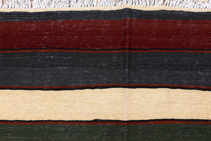 Multi Colored Kilim 4' 11 x 8' 2 - No. 66864 - ALRUG Rug Store