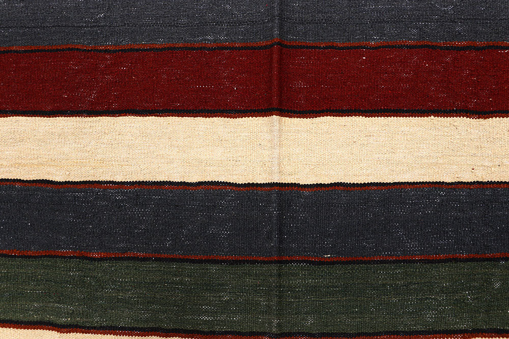 Multi Colored Kilim 4' 11 x 8' 2 - No. 66864 - ALRUG Rug Store