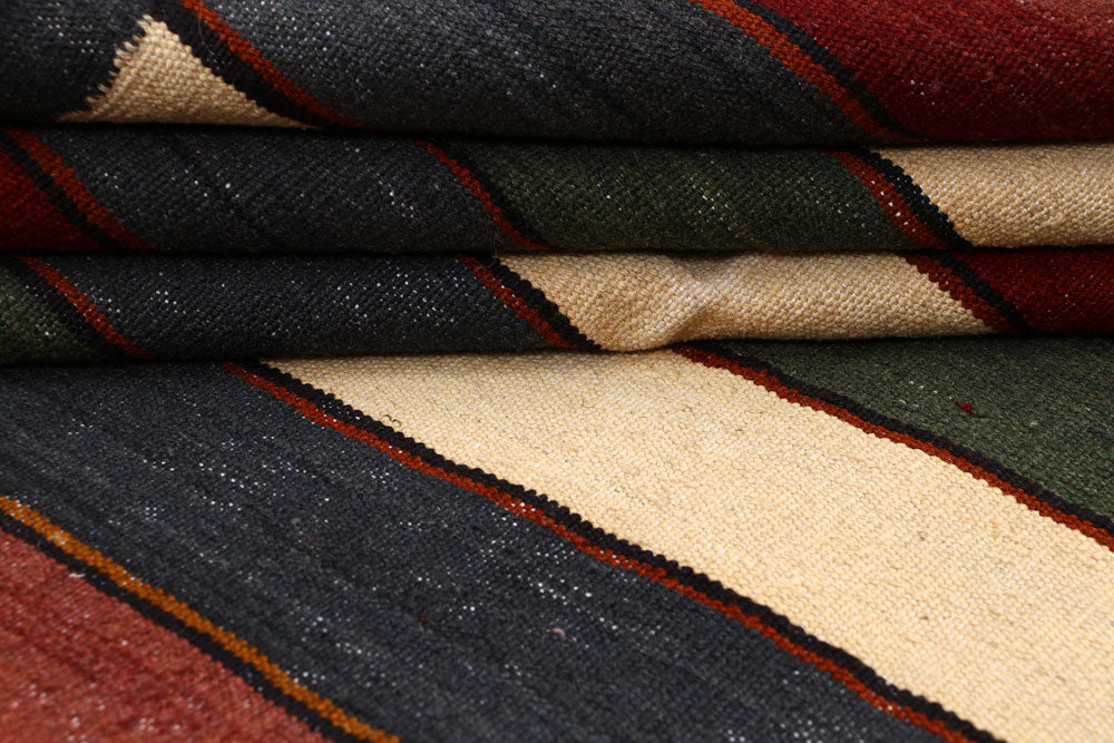 Multi Colored Kilim 4' 11 x 8' 2 - No. 66864 - ALRUG Rug Store