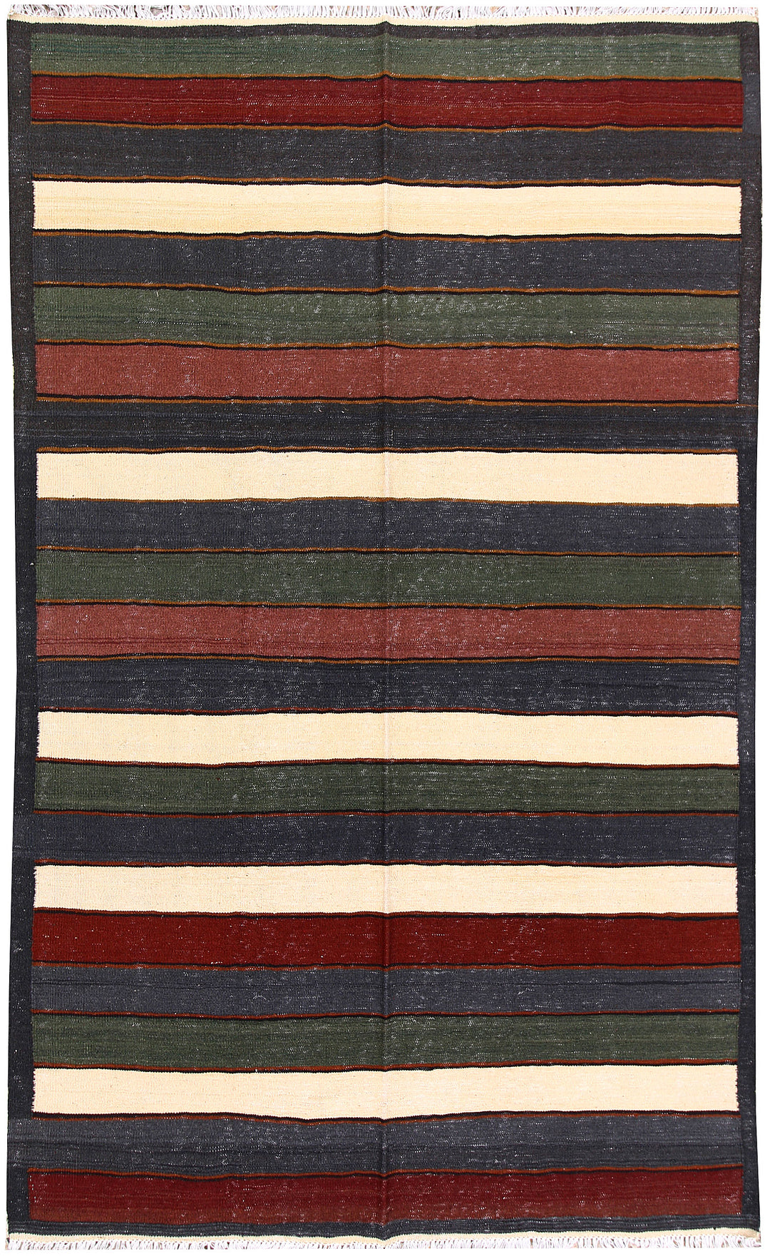 Multi Colored Kilim 4' 11 x 8' 2 - No. 66864 - ALRUG Rug Store