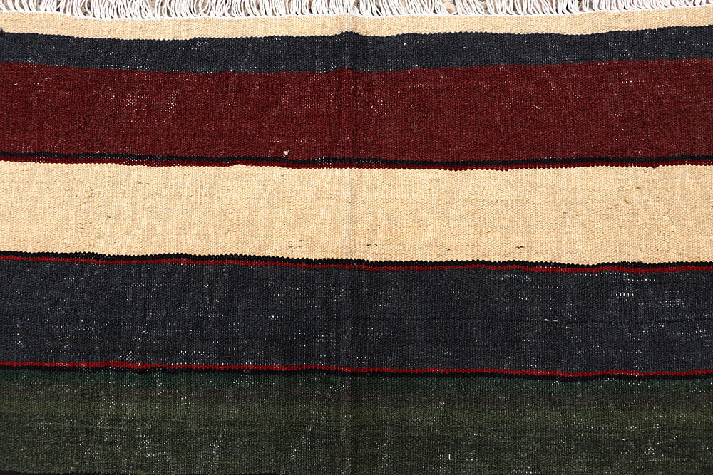 Multi Colored Kilim 4' 11 x 8' - No. 66867 - ALRUG Rug Store