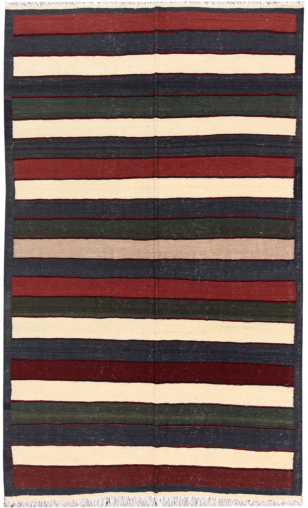 Multi Colored Kilim 4' 11 x 8' - No. 66867 - ALRUG Rug Store