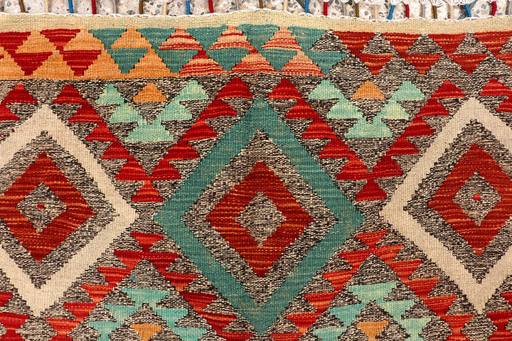 Multi Colored Kilim 5' 5 x 7' 7 - No. 66869 - ALRUG Rug Store