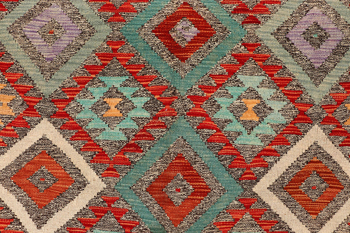 Multi Colored Kilim 5' 5 x 7' 7 - No. 66869 - ALRUG Rug Store