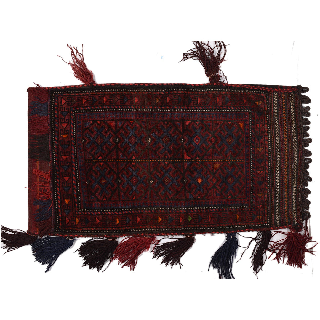 Afghan Balisht Rug 2' x 3' 8" Hand-Knotted