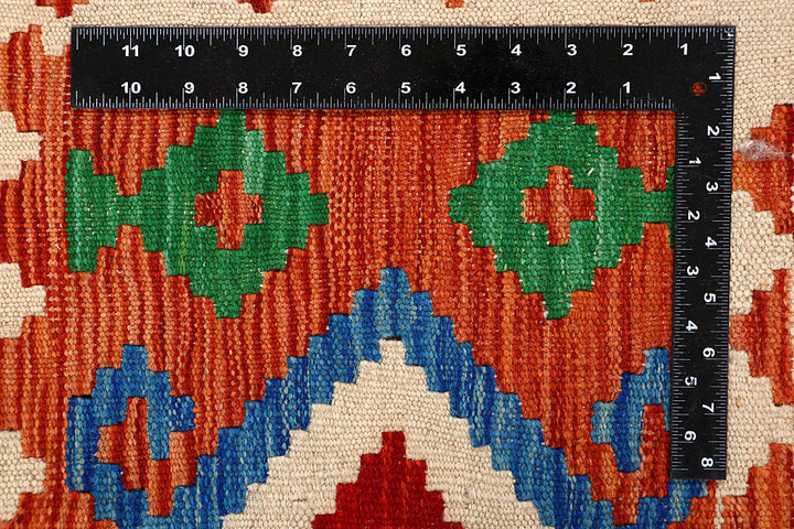 Multi Colored Kilim 5' 10 x 8' 2 - No. 66874 - ALRUG Rug Store