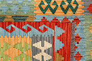 Multi Colored Kilim 5' 8 x 7' 11 - No. 66875 - ALRUG Rug Store