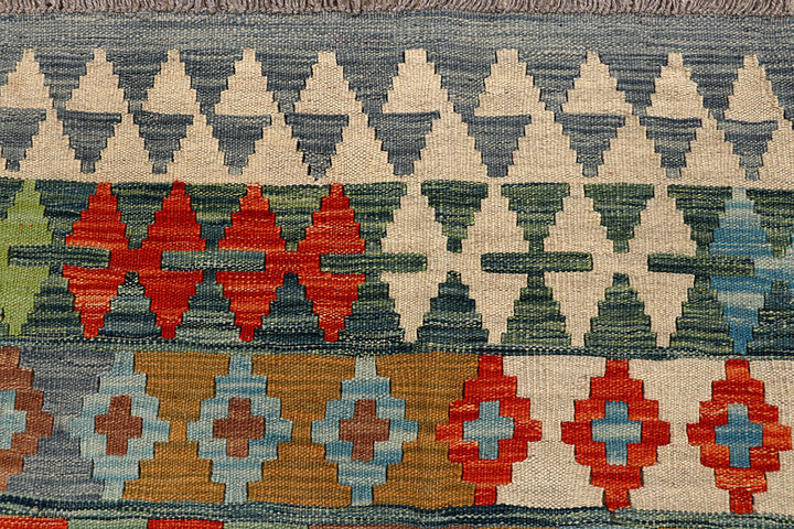 Multi Colored Kilim 5' 7 x 7' 11 - No. 66880 - ALRUG Rug Store