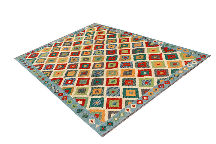 Multi Colored Kilim 5' 8 x 7' 10 - No. 66886 - ALRUG Rug Store