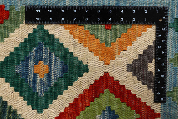 Multi Colored Kilim 5' 8 x 7' 10 - No. 66886 - ALRUG Rug Store