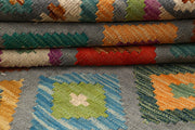 Multi Colored Kilim 5' 9 x 7' 10 - No. 66887 - ALRUG Rug Store