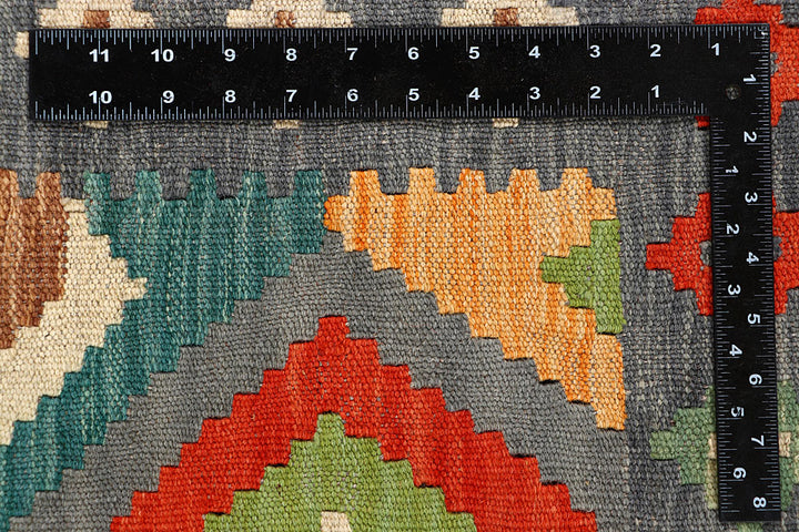 Multi Colored Kilim 5' 9 x 7' 10 - No. 66887 - ALRUG Rug Store