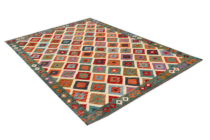 Multi Colored Kilim 5' 8 x 7' 10 - No. 66889 - ALRUG Rug Store
