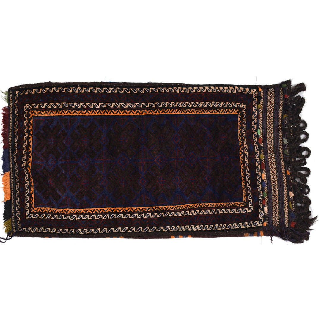 Afghan Balisht Rug 1' 8" x 3' 6" Hand-Knotted