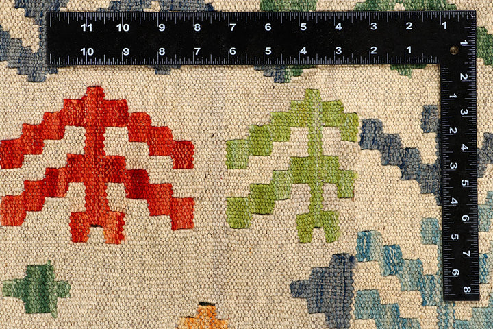 Multi Colored Kilim 5' 6 x 8' - No. 66890 - ALRUG Rug Store