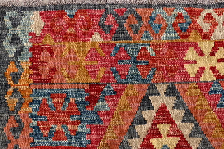 Multi Colored Kilim 5' 9 x 7' 8 - No. 66891 - ALRUG Rug Store