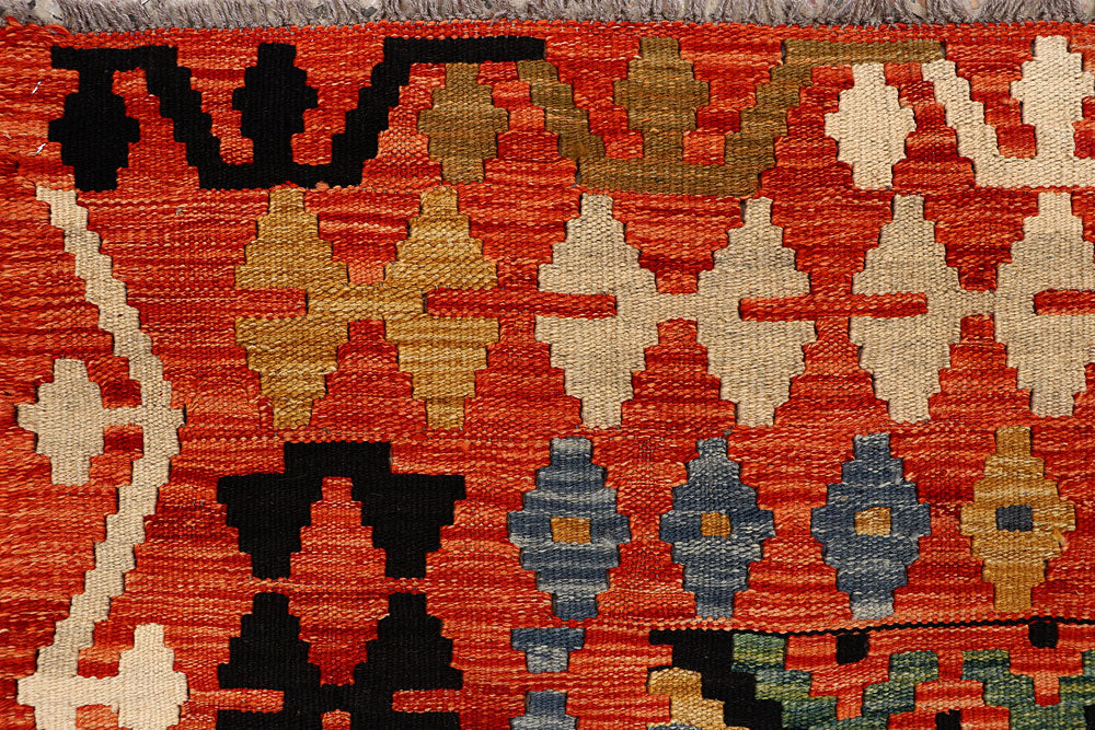 Multi Colored Kilim 5' 9 x 7' 8 - No. 66893 - ALRUG Rug Store