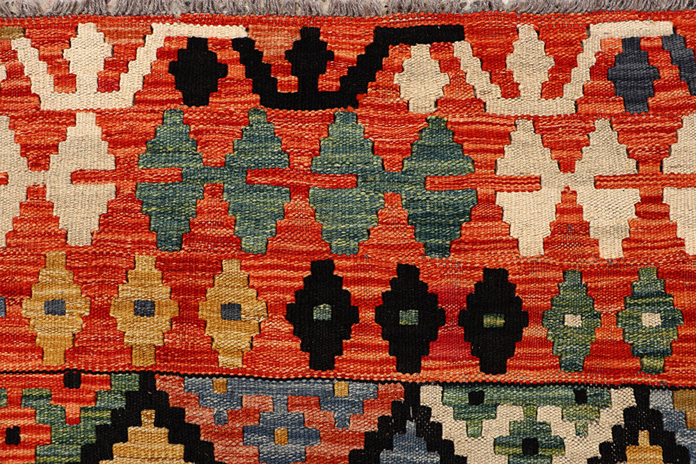 Multi Colored Kilim 5' 9 x 7' 8 - No. 66893 - ALRUG Rug Store