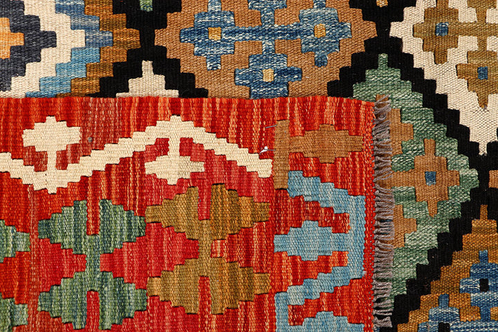 Multi Colored Kilim 5' 9 x 7' 8 - No. 66893 - ALRUG Rug Store
