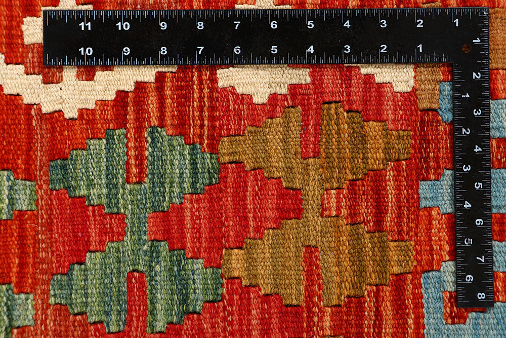 Multi Colored Kilim 5' 9 x 7' 8 - No. 66893 - ALRUG Rug Store