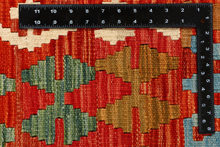 Multi Colored Kilim 5' 9 x 7' 8 - No. 66893 - ALRUG Rug Store