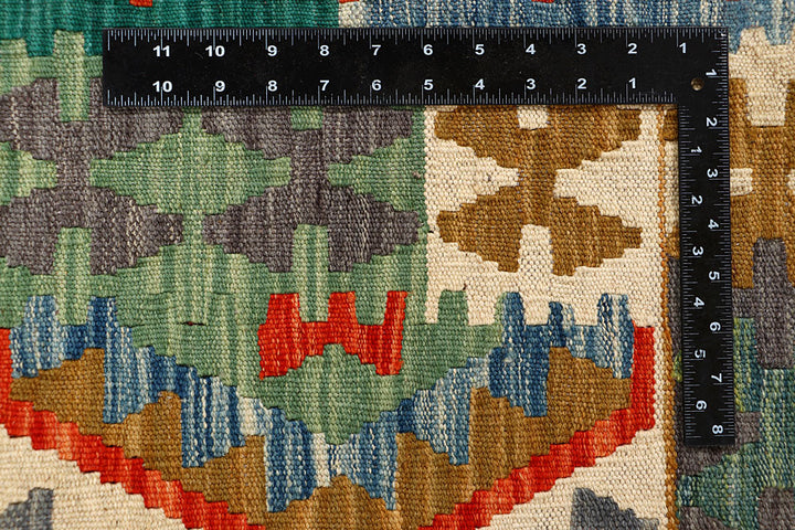 Multi Colored Kilim 6' x 8' - No. 66894 - ALRUG Rug Store