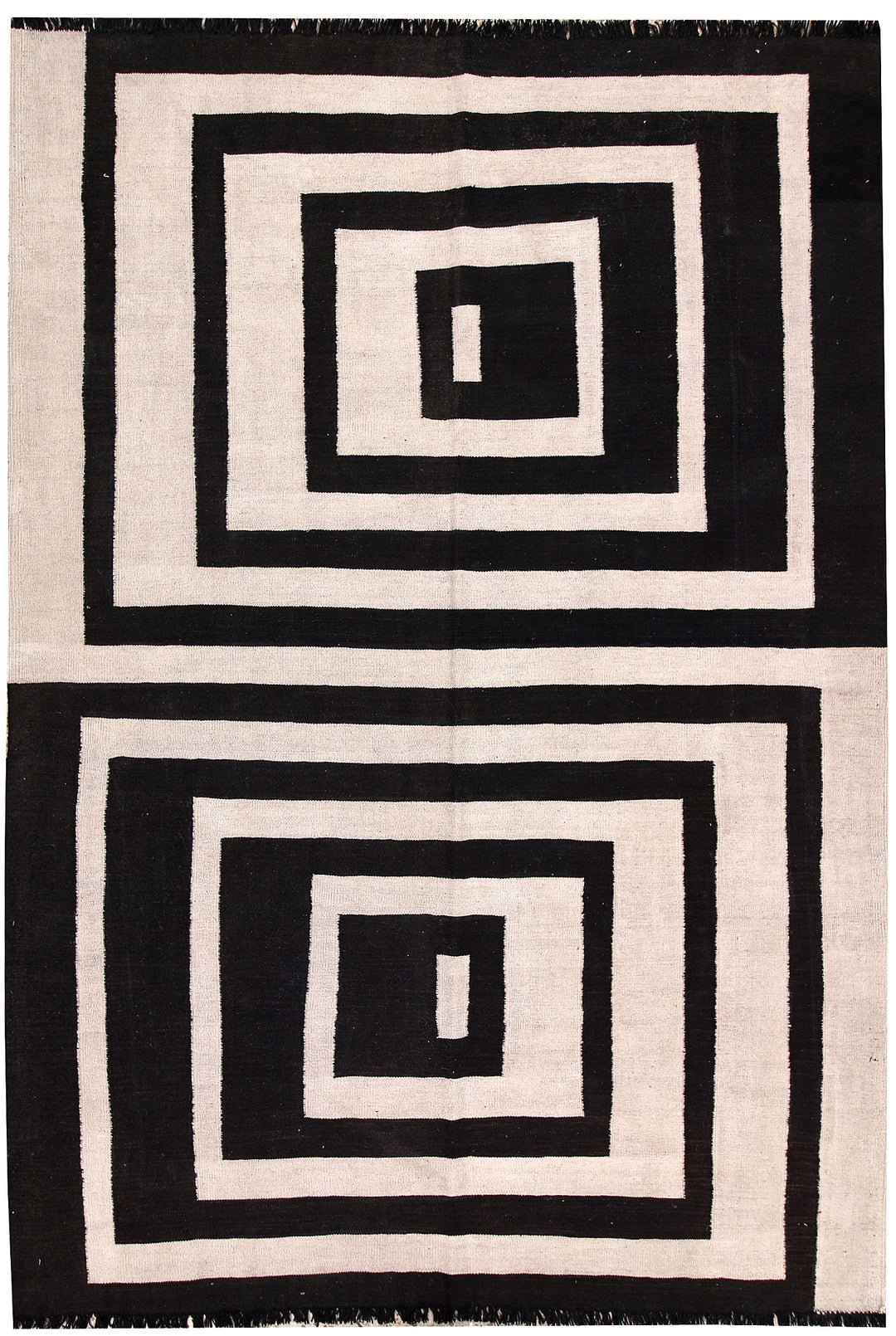 Multi Colored Kilim 5' 6 x 8' 1 - No. 66897 - ALRUG Rug Store