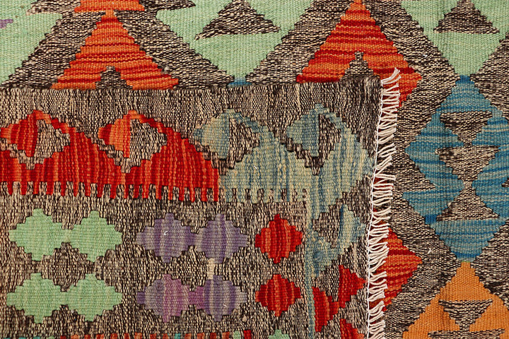 Multi Colored Kilim 5' 9 x 7' 11 - No. 66900 - ALRUG Rug Store