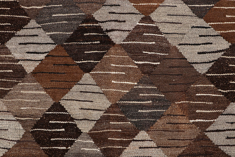 Multi Colored Kilim 5' 2 x 7' 9 - No. 66901 - ALRUG Rug Store