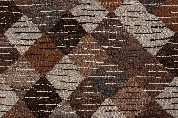 Multi Colored Kilim 5' 2 x 7' 9 - No. 66901 - ALRUG Rug Store