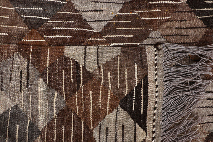 Multi Colored Kilim 5' 2 x 7' 9 - No. 66901 - ALRUG Rug Store