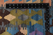 Multi Colored Kilim 6' 9 x 9' 6 - No. 66904 - ALRUG Rug Store