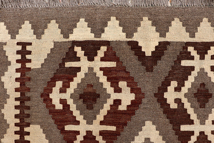 Multi Colored Kilim 6' 6 x 9' 5 - No. 66936 - ALRUG Rug Store