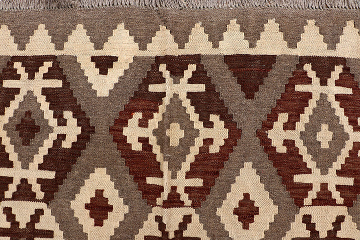 Multi Colored Kilim 6' 6 x 9' 5 - No. 66936 - ALRUG Rug Store