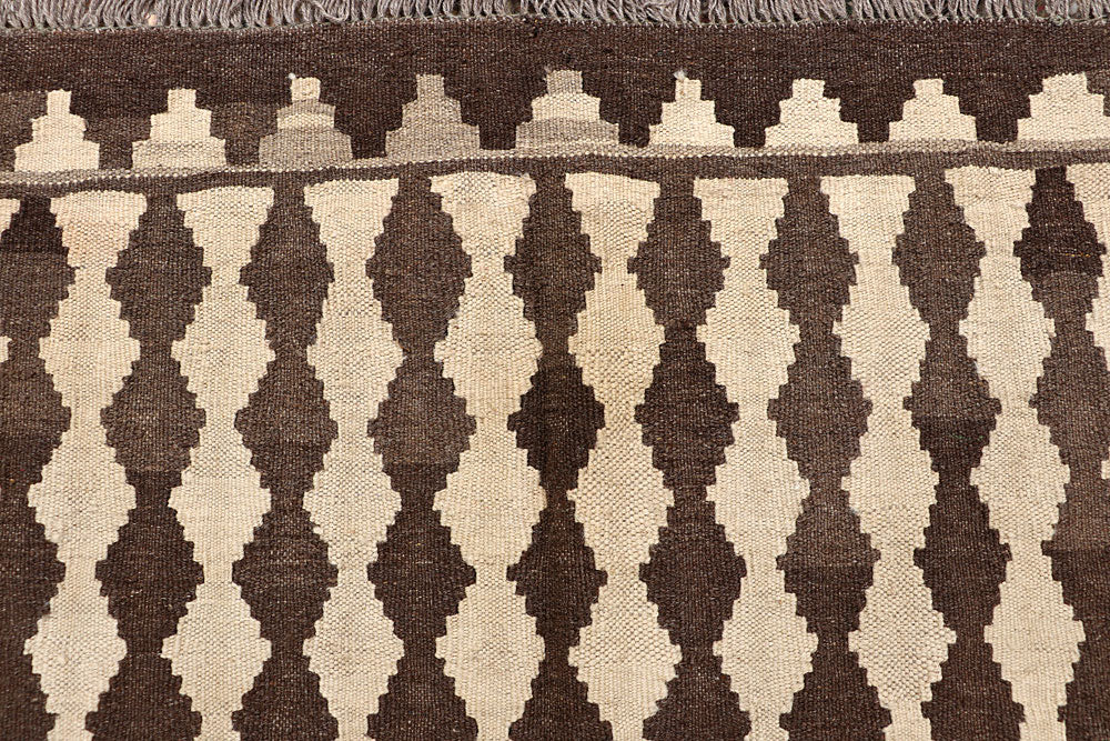 Multi Colored Kilim 6' 10 x 10' - No. 66937 - ALRUG Rug Store