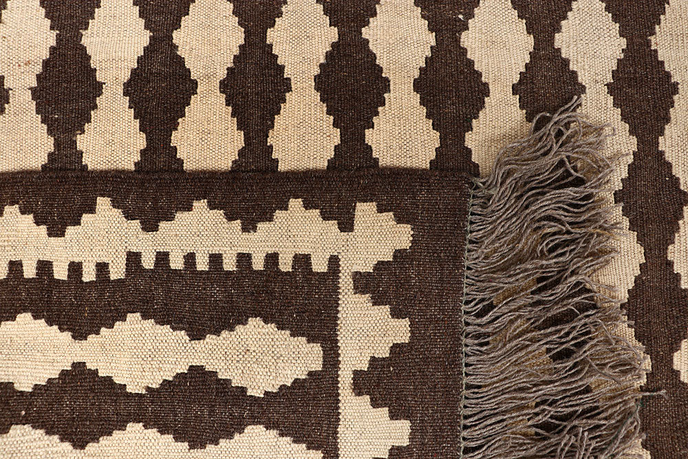 Multi Colored Kilim 6' 10 x 10' - No. 66937 - ALRUG Rug Store