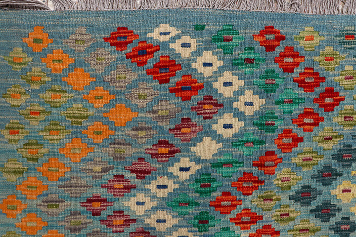 Multi Colored Kilim 8' 4 x 9' 9 - No. 66951 - ALRUG Rug Store